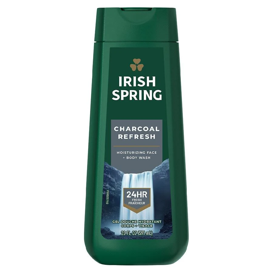 商品Irish Spring|Charcoal Fresh Body Wash for Men,价格¥31,第1张图片