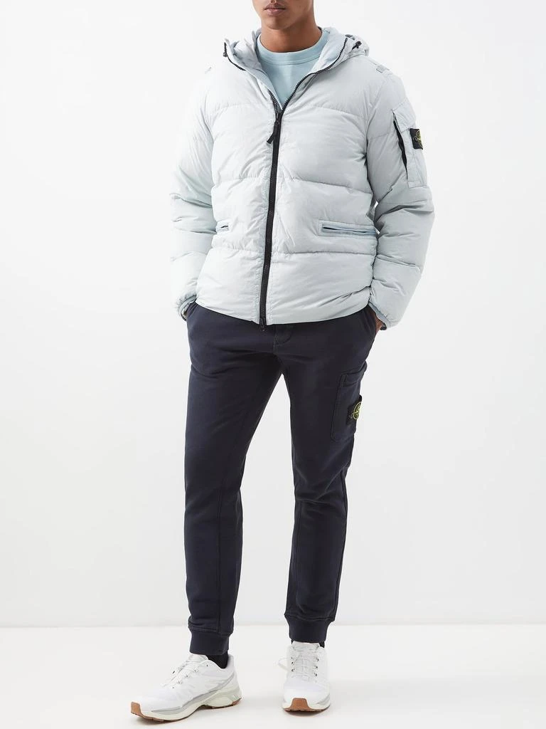 商品Stone Island|Quilted down hooded jacket,价格¥8836,第2张图片详细描述
