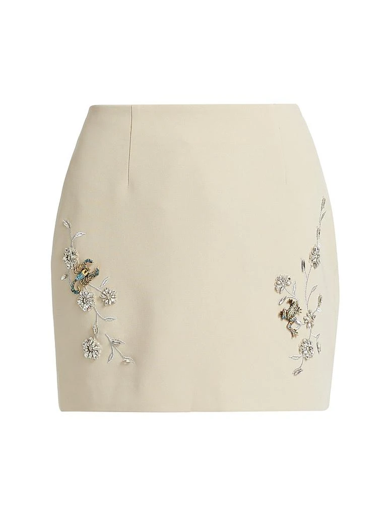 商品Cinq à Sept|Doris Diamond Vines Miniskirt,价格¥771,第1张图片