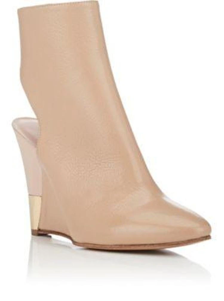 商品Chloé|Leather Wedge Boots,价格¥3489,第2张图片详细描述