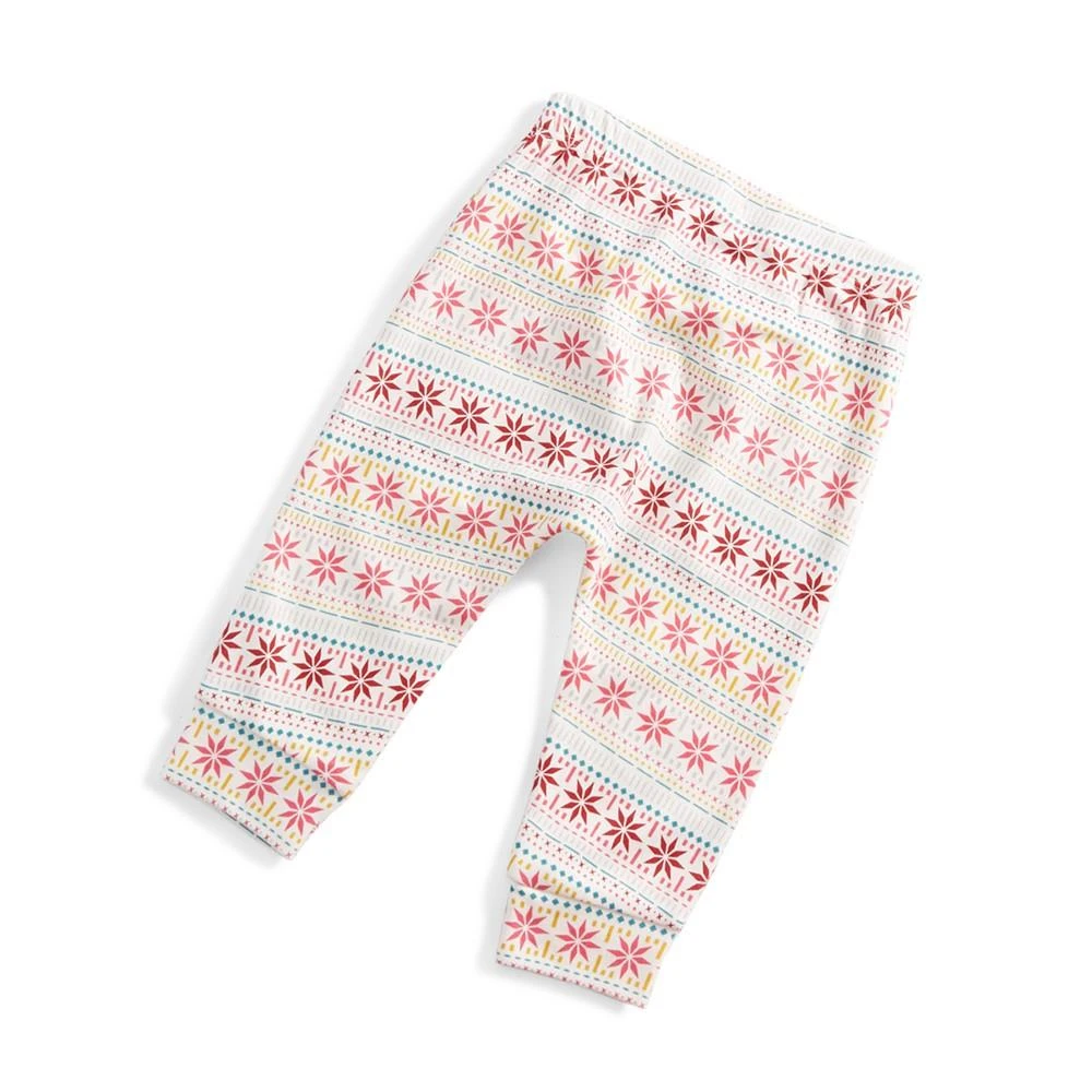商品First Impressions|Baby Girls Fair Isle Pants, Created for Macy's,价格¥38,第2张图片详细描述