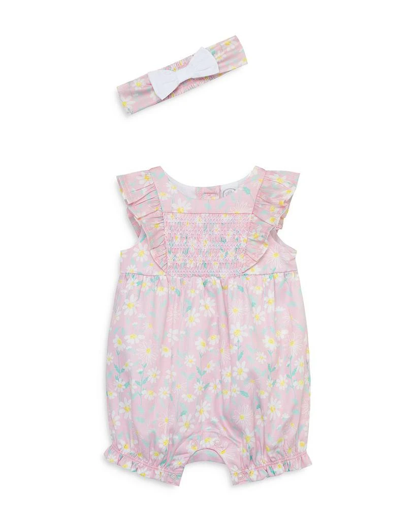 商品Little Me|Girls' Daisies Romper & Headband - Baby,价格¥339,第1张图片