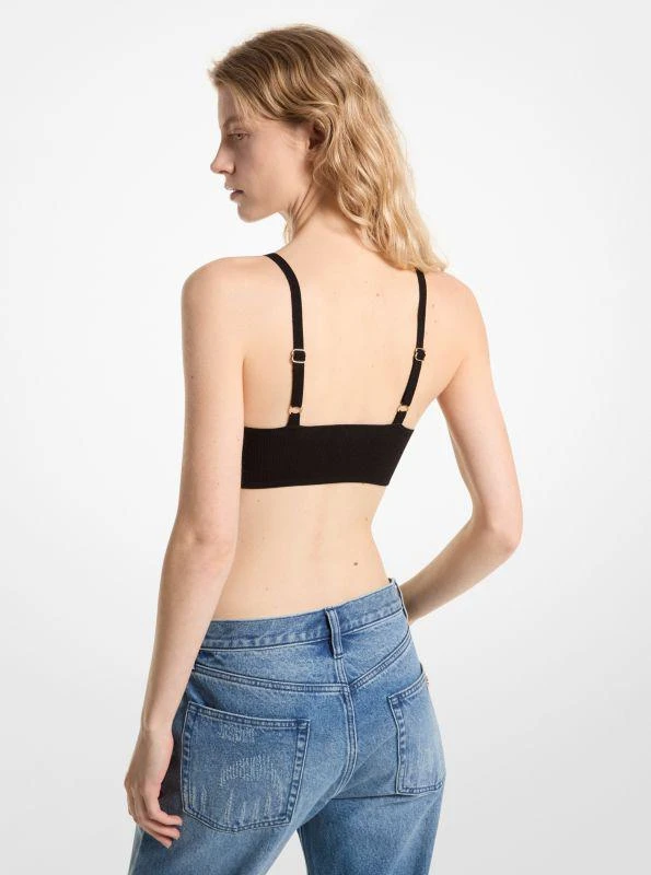 商品Michael Kors|Stretch Knit Bra Top,价格¥175,第2张图片详细描述