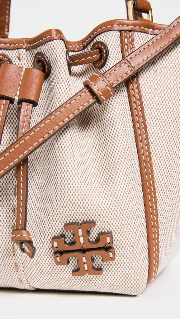 商品Tory Burch|Tory Burch Mcgraw Canvas Mini Dragonfly Satchel,价格¥1312,第5张图片详细描述