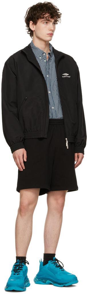商品Balenciaga|Black Sporty B Tracksuit Jacket,价格¥11061,第6张图片详细描述