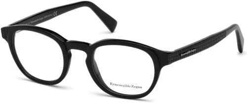 商品Zegna|Demo Oval Men's Eyeglasses EZ5108 001 48,价格¥510,第1张图片
