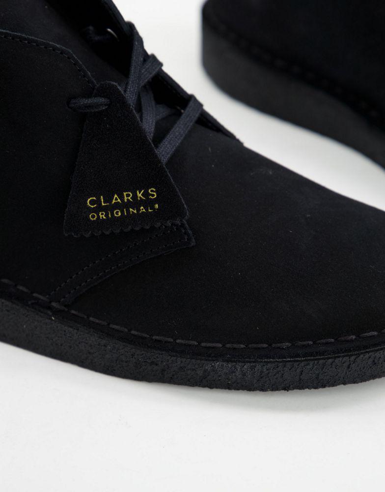 商品Clarks|Clarks Originals desert coal boots in black suede,价格¥782,第6张图片详细描述