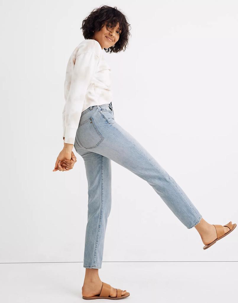 商品Madewell|The Petite Curvy Perfect Vintage Jean in Fitzgerald Wash,价格¥958,第5张图片详细描述
