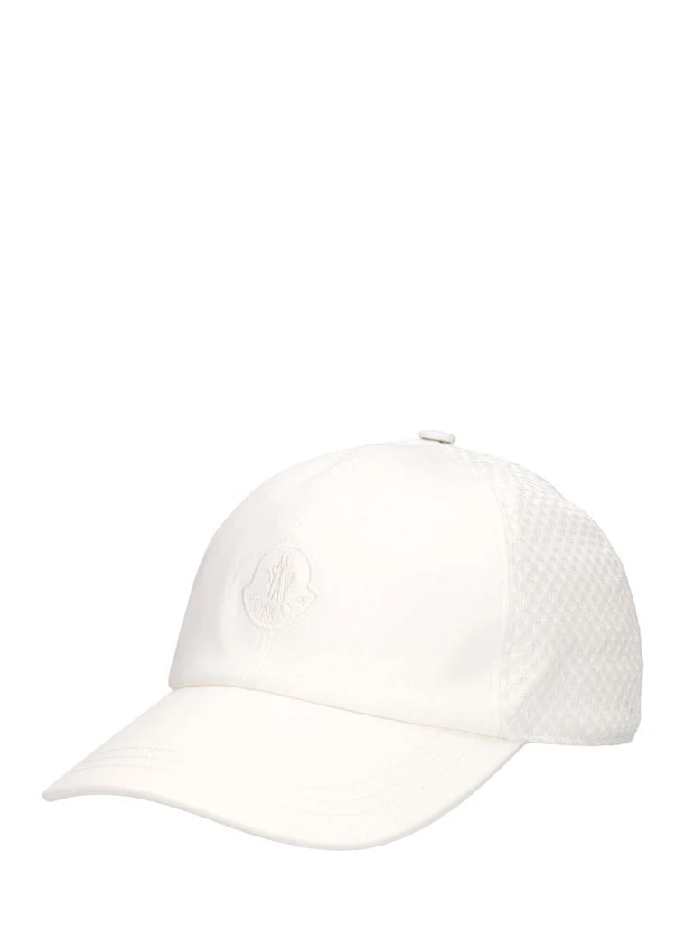 商品Moncler|Logo Cotton Baseball Cap,价格¥2486,第2张图片详细描述