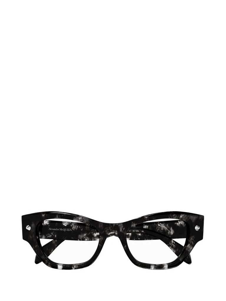 商品Alexander McQueen|Alexander McQueen Eyewear Cat-Eye Frame Glasses,价格¥2084,第1张图片