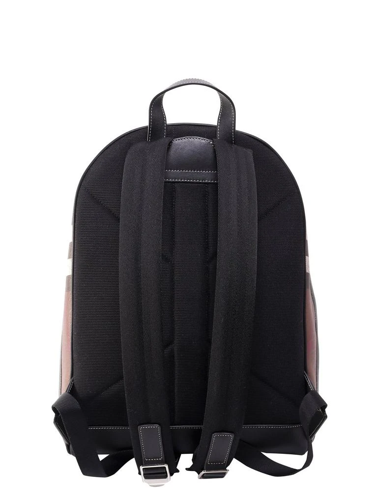 商品Burberry|Burberry Check Patterned Zipped Backpack,价格¥11968,第2张图片详细描述