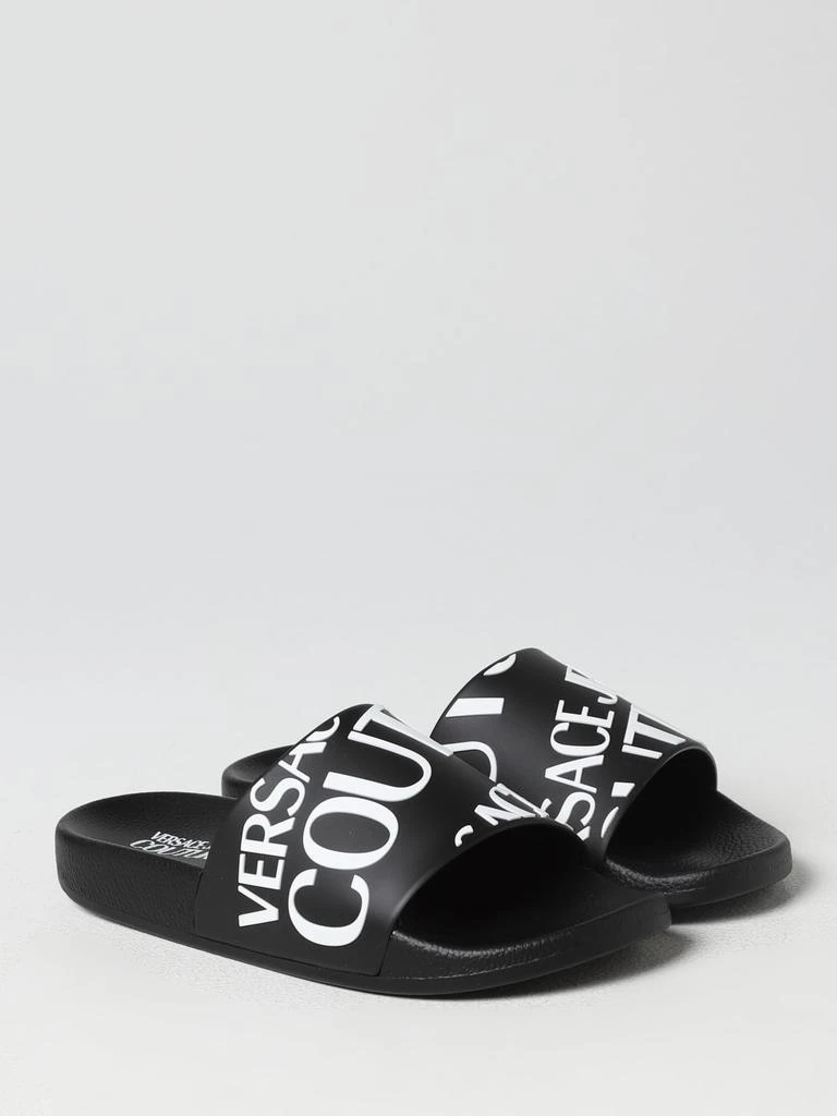 商品Versace|Slides Versace Jeans Couture in rubber,价格¥581,第2张图片详细描述