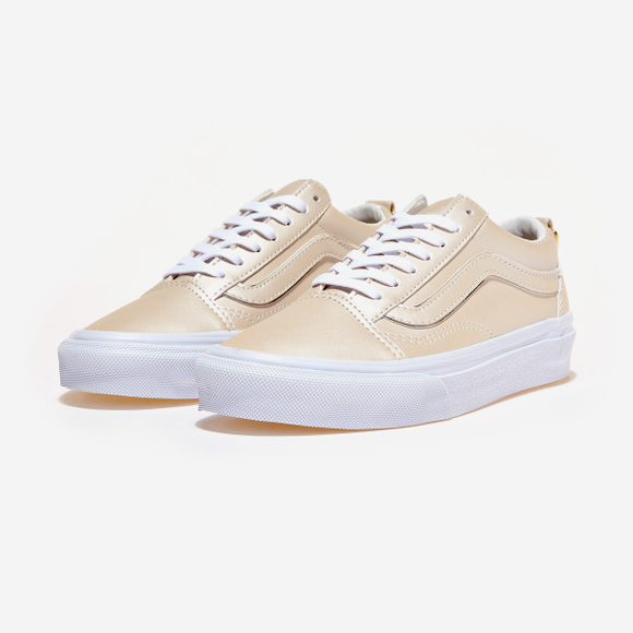 【Brilliant|包邮包税】万斯 OLD SKOOL  运动鞋 SNEAKERS  V36CF BEIGE/WHITE商品第2张图片规格展示