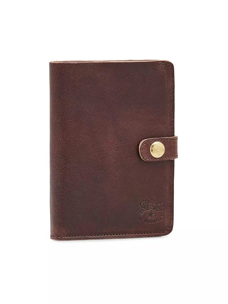 商品Il Bisonte|Medium Platino Leather Wallet,价格¥1489,第3张图片详细描述