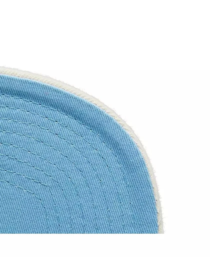 商品Mitchell and Ness|Men's Cream Los Angeles Lakers Hardwood Classics Snapback Adjustable Hat,价格¥269,第2张图片详细描述