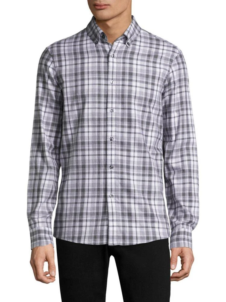 商品Michael Kors|Plaid Cotton Casual Button-Down Shirt,价格¥286,第1张图片