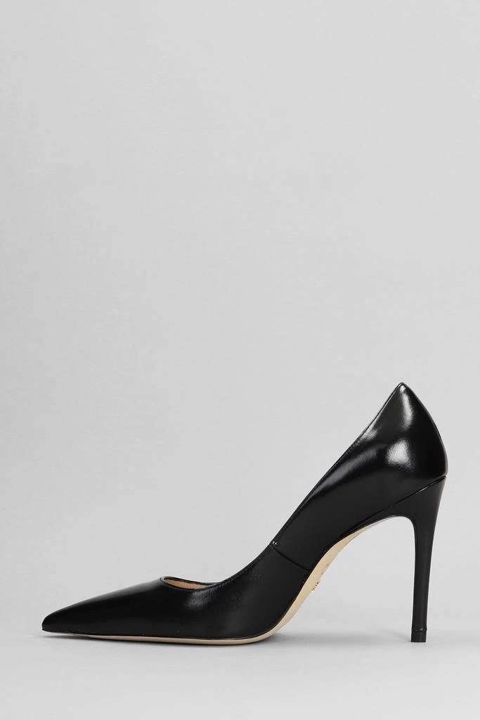 商品Stuart Weitzman|Stuart 100 Pump Pumps In Black Leather,价格¥3583,第3张图片详细描述