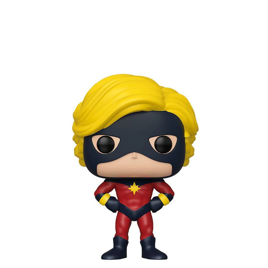 商品Funko|Funko POP! NYCC Marvel 80th - First Appearance - Captain Mar Vell 惊奇队长公仔,价格¥90,第2张图片详细描述