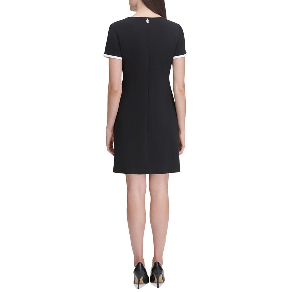 商品Tommy Hilfiger|Women's Colorblocked Pocket Sheath Dress,价格¥391,第2张图片详细描述