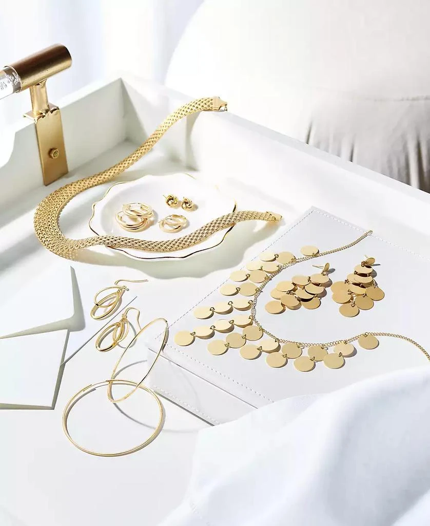 商品Italian Gold|Multi-Disc Dangle Drop Earrings in 14k Gold-Plated Sterling Silver,价格¥544,第3张图片详细描述