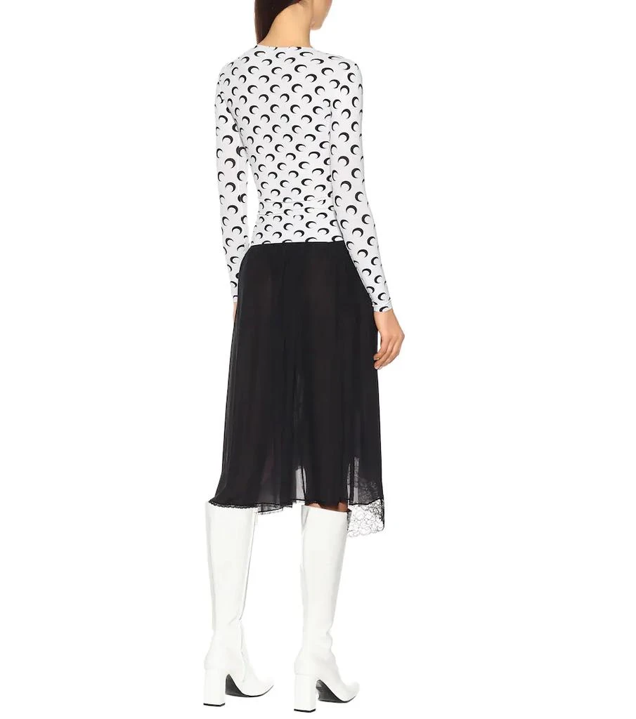 商品MARINE SERRE|Printed stretch-jersey top,价格¥1593,第3张图片详细描述