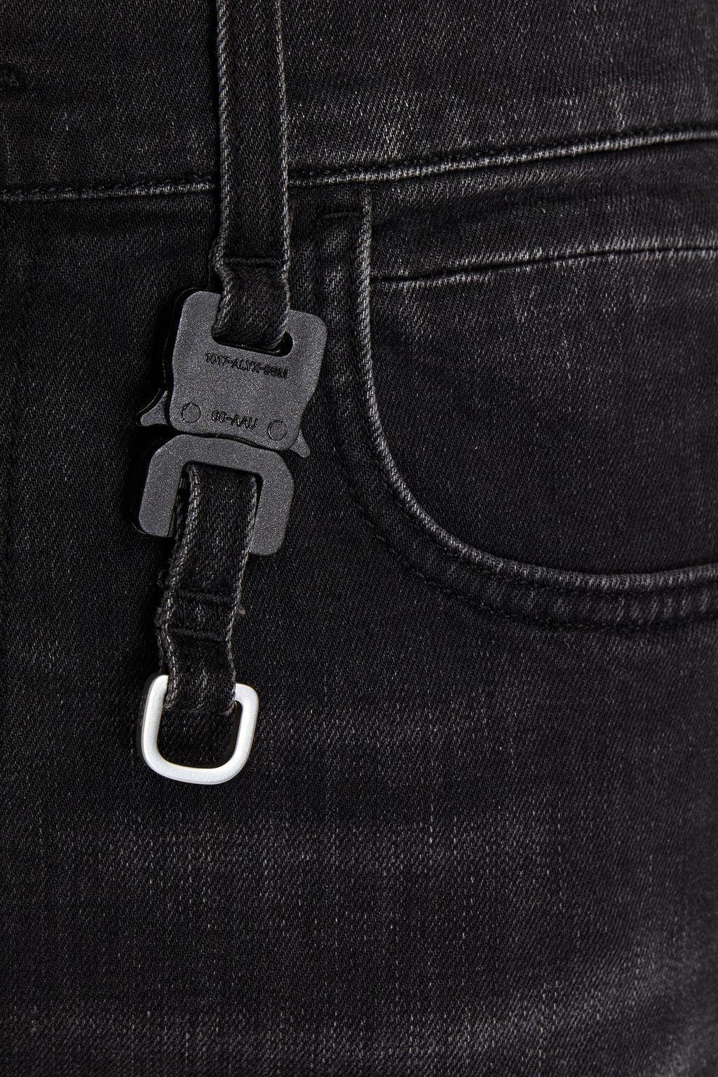商品1017 ALYX 9SM|Buckle-embellished whiskered denim jeans,价格¥1787,第6张图片详细描述