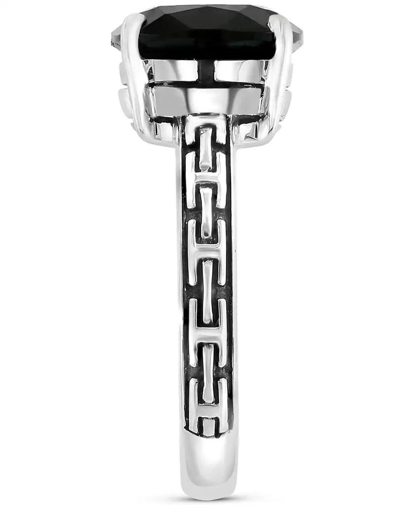 商品Effy|EFFY® Onyx Ring in Sterling Silver,价格¥916,第5张图片详细描述