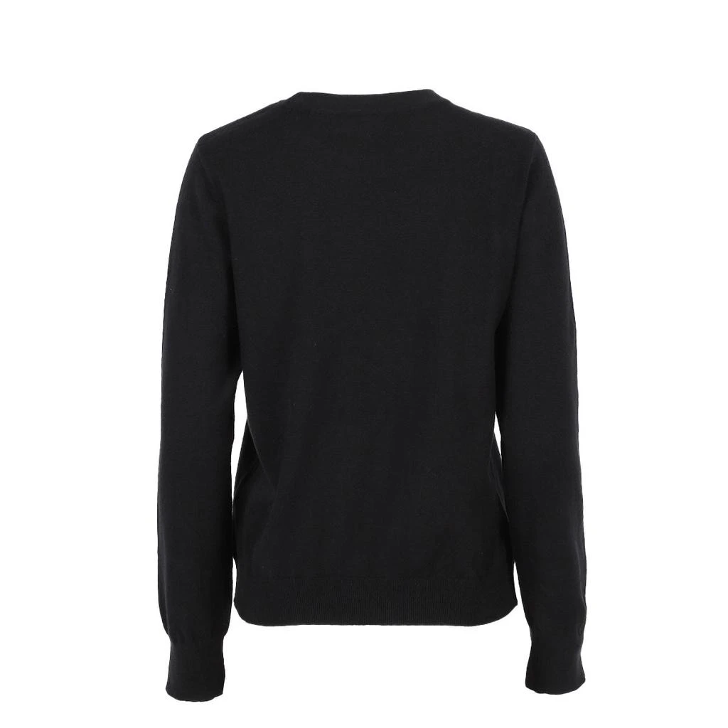 Calvn Klein Women's Monogram Logo Embroidery AT Neck Long Sleeve Crew 商品
