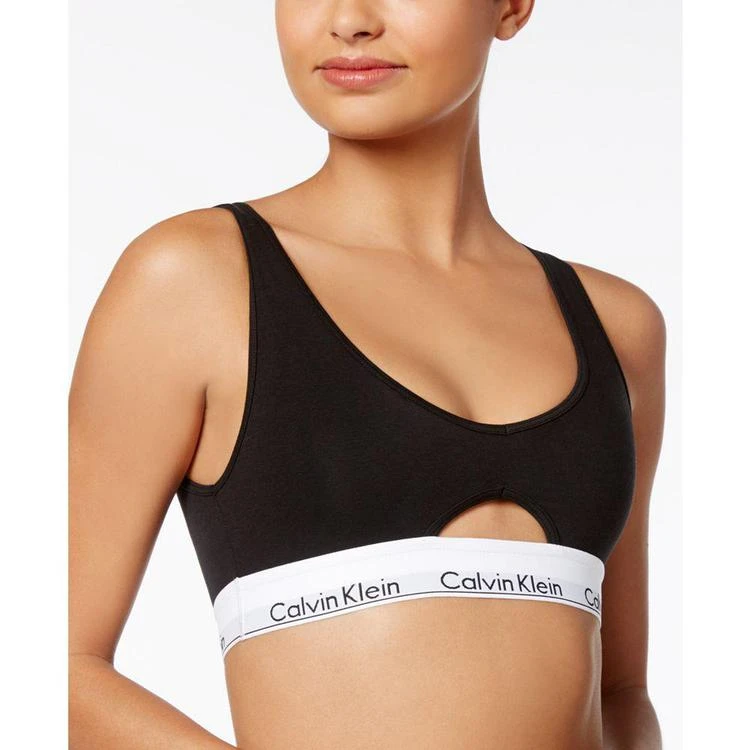 商品Calvin Klein|Logo-Band Cutout Bra QF4813,价格¥126,第1张图片