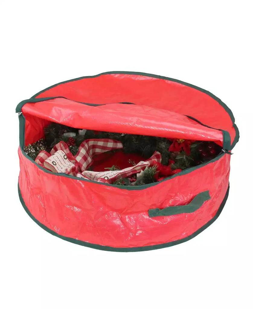 商品Northlight|Christmas Wreath Round Storage Bag,价格¥85,第2张图片详细描述