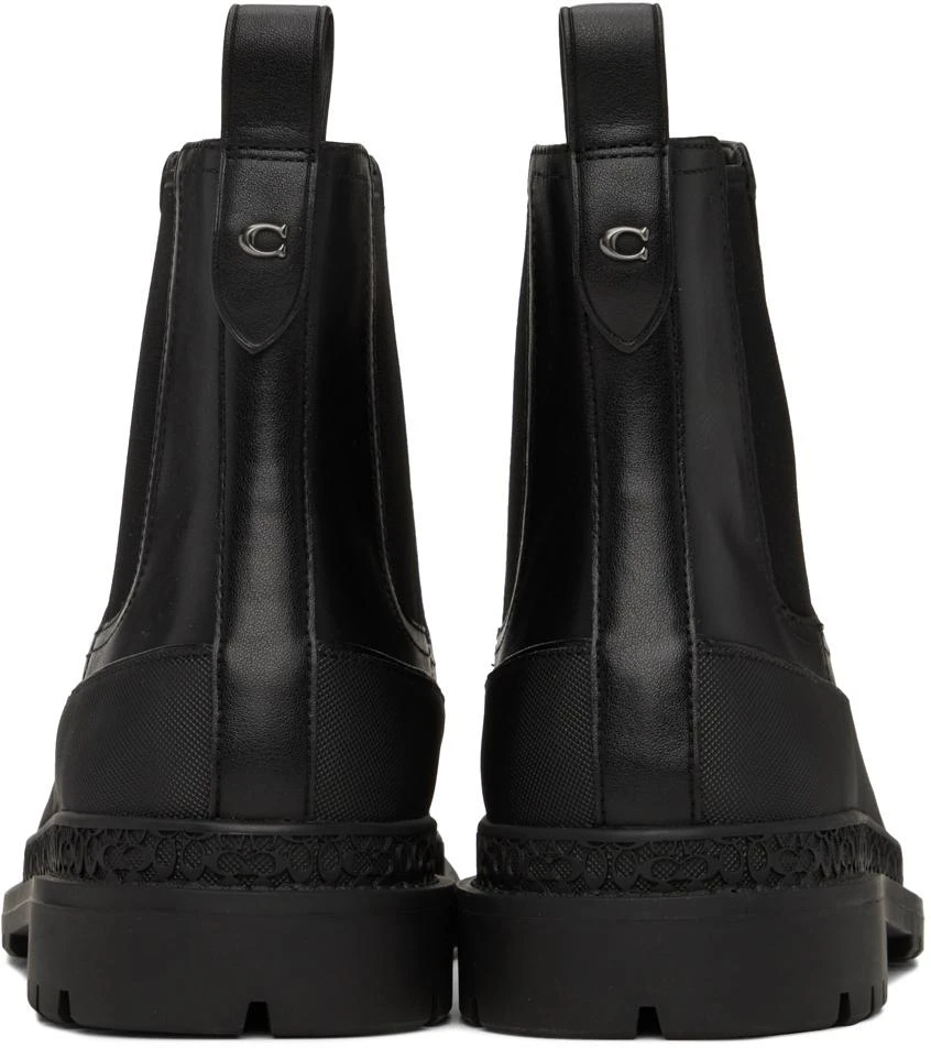 商品Coach|Black Carver Boots,价格¥2199,第2张图片详细描述