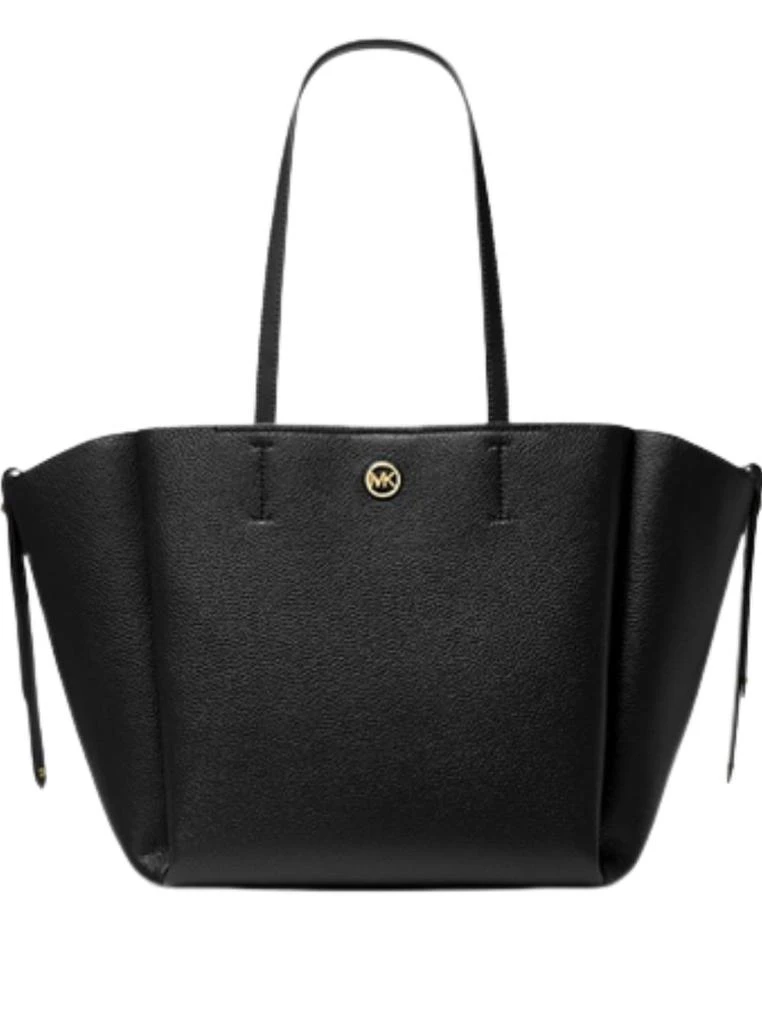 商品Michael Kors|MICHAEL Michael Kors Michael Kors Womans Freya Tote Bag In Black Leather,价格¥2229,第1张图片
