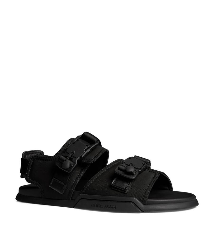 商品Giorgio Armani|Embossed-Logo Sandals,价格¥5956,第6张图片详细描述