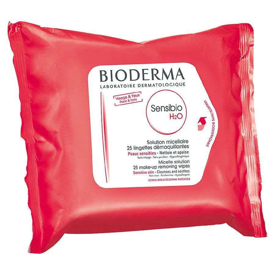 商品Bioderma|Sensibio H2O Cleansing and Makeup Remover Wipes for Sensitive Skin,价格¥100,第1张图片