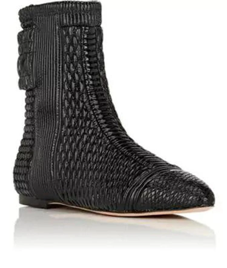 商品ALCHIMIA DI BALLIN|Artogeia Quilted Patent Leather Ankle Boots,价格¥4158,第2张图片详细描述