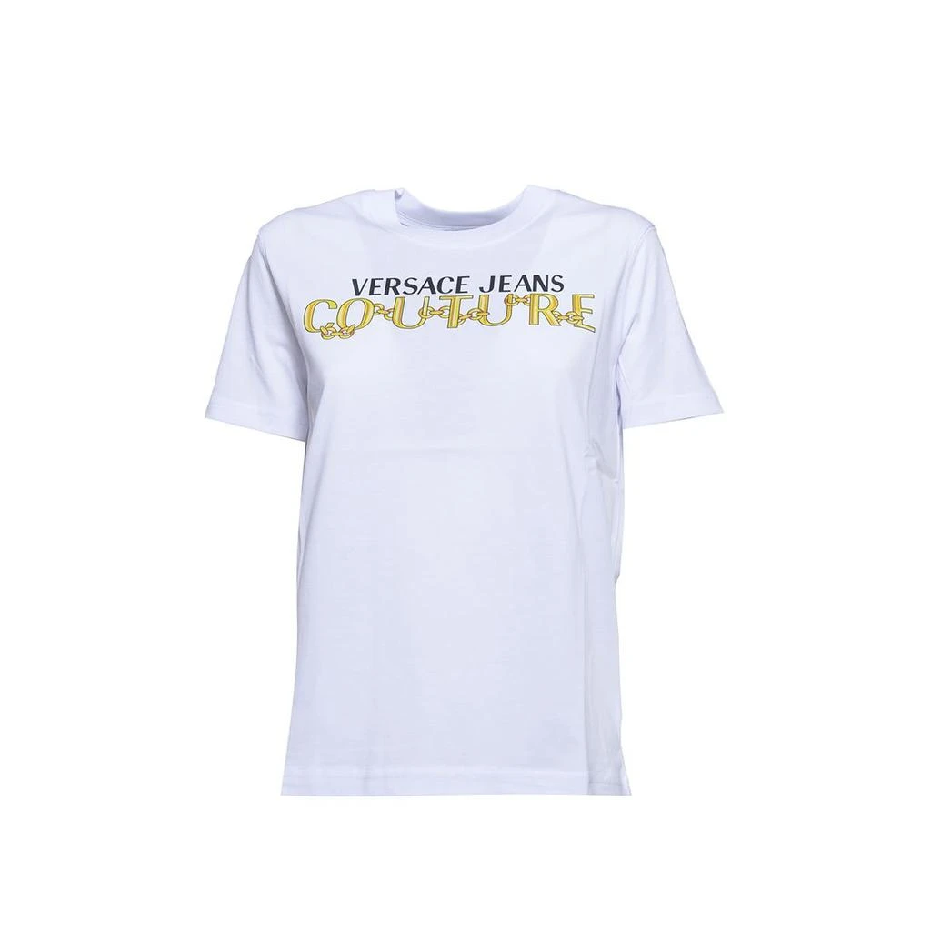 商品Versace|VERSACE JEANS COUTURE T-shirts and Polos White,价格¥1014,第1张图片