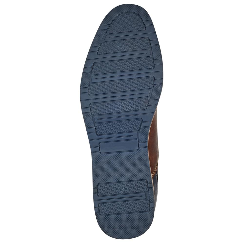 Men's Plain Toe Lace-Up Ulan Chukka Boots商品第5张图片规格展示