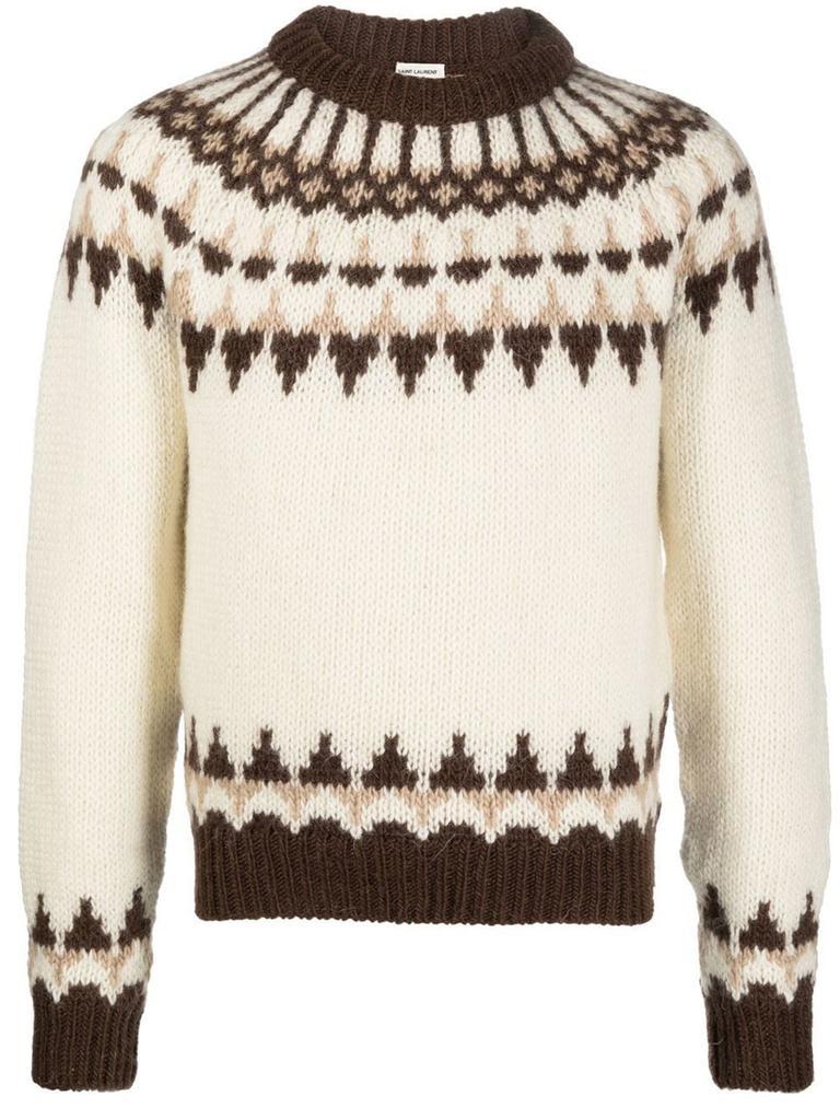 商品Yves Saint Laurent|Wool and mohair sweater,价格¥4428,第1张图片