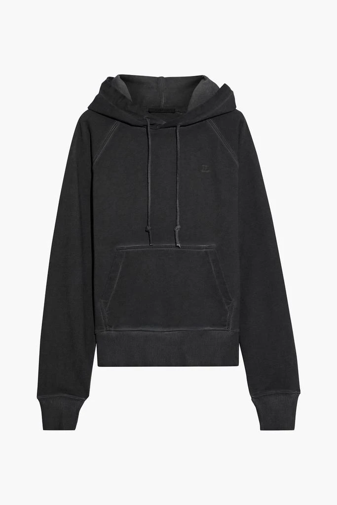 商品Helmut Lang|Faded French cotton-terry hoodie,价格¥303,第1张图片