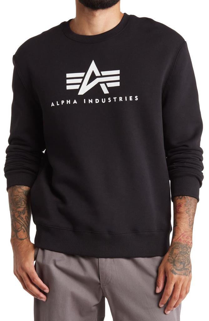 商品Alpha Industries|Basic Logo Crewneck Sweatshirt,价格¥184,第1张图片