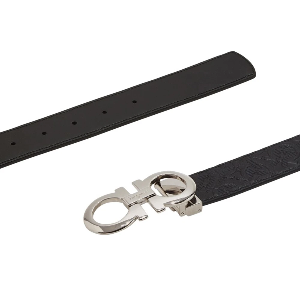 SALVATORE FERRAGAMO 黑色男士腰带 67-5542-724127 商品
