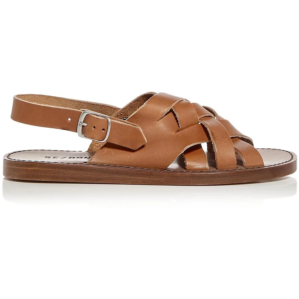 商品Re/Done|RE/DONE Womens Fisherman Adjustable Leather Strappy Sandals,价格¥1152,第3张图片详细描述