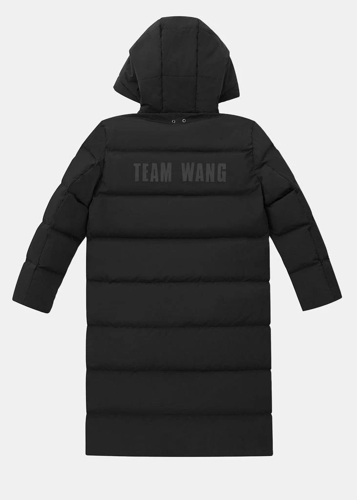 商品Team Wang|Team Wang Black Logo Down Coat,价格¥4295,第2张图片详细描述