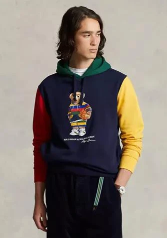 商品Ralph Lauren|Ralph Lauren Polo Bear Color Blocked Fleece Graphic Hoodie,价格¥883,第1张图片