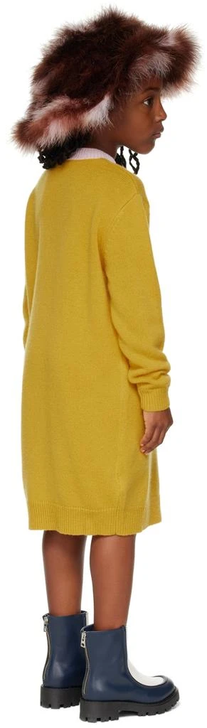 商品Marni|Kids Yellow Logo Dress,价格¥1320,第3张图片详细描述