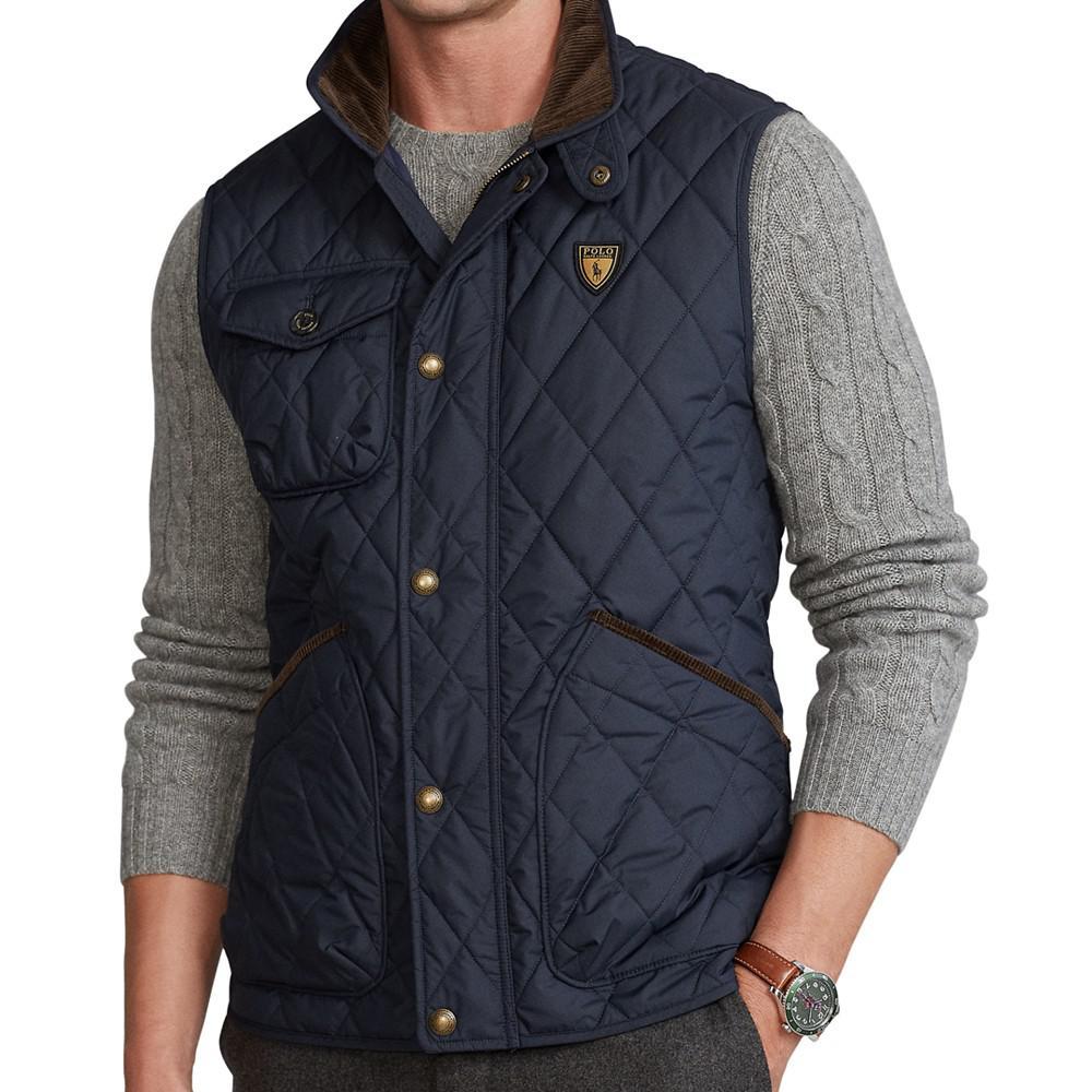 商品Ralph Lauren|Men's Water-Repellent Quilted Vest,价格¥1800,第5张图片详细描述