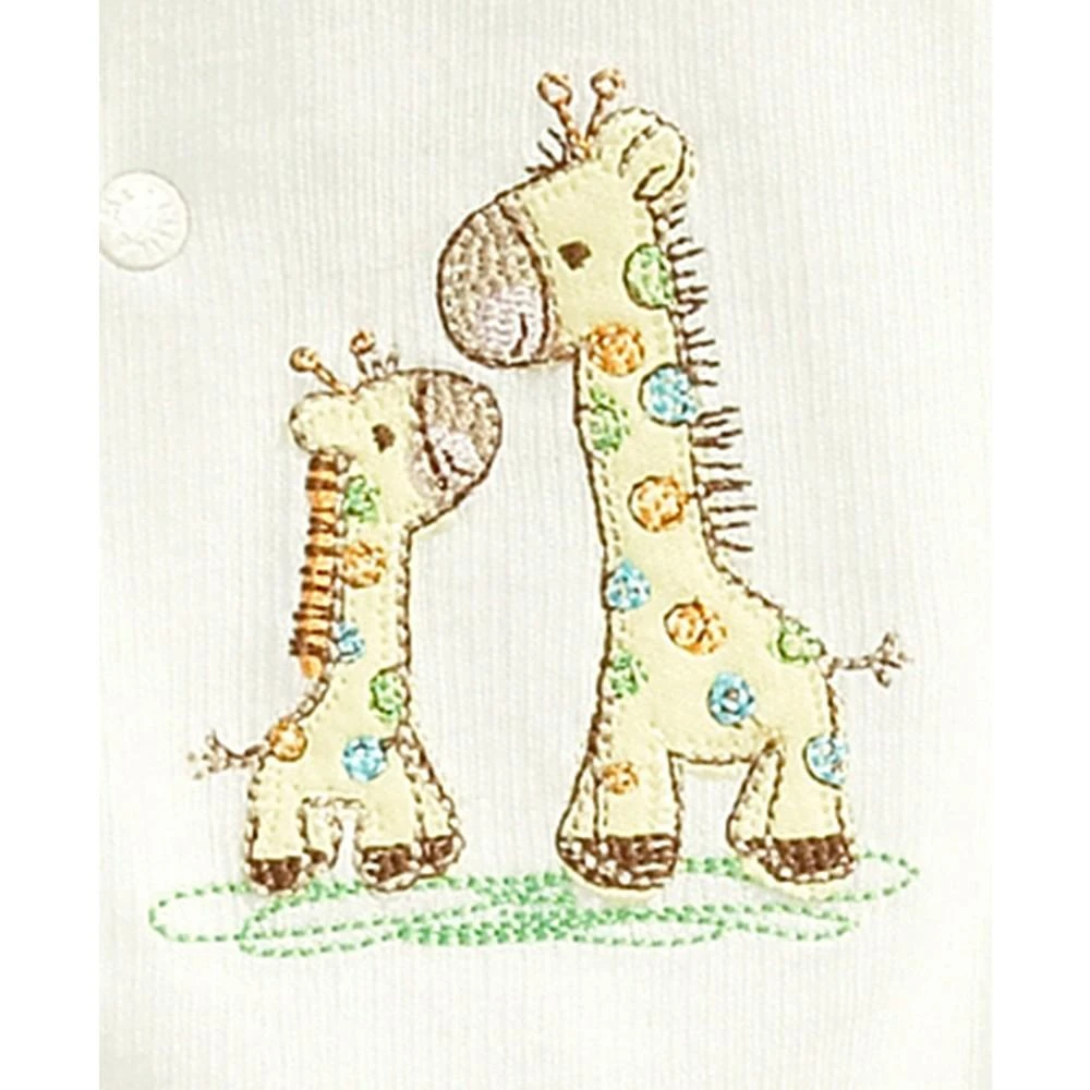 Baby Boys or Baby Girls Giraffe Coverall with Hat, 2 Piece Set 商品