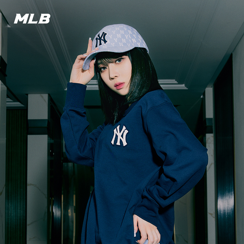 【官方防伪验证 国内发】MLB官方 男女帽子复古老花硬顶棒球帽情侣休闲22年春季新款3ACPFF02N商品第6张图片规格展示