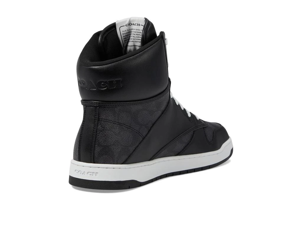 商品Coach|C202 Signature High-Top Sneaker,价格¥2072,第5张图片详细描述