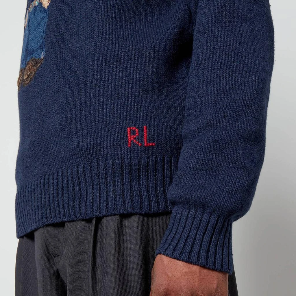 商品The Hut|Polo Ralph Lauren Polo Bear Cotton and Linen-Blend Jumper,价格¥2260,第4张图片详细描述
